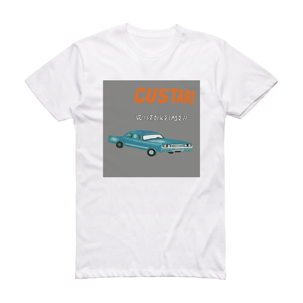 Custard Wisenheimer Album Cover T-Shirt White