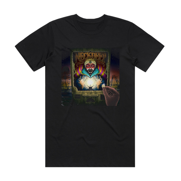 Neck Deep Wishful Thinking Album Cover T-Shirt Black