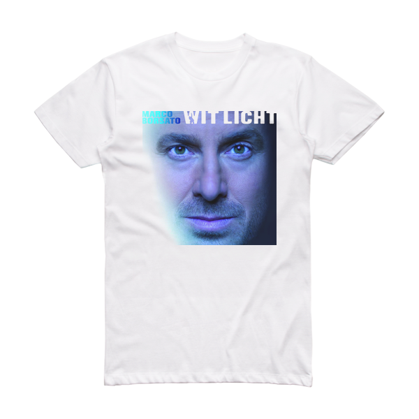 Marco Borsato Wit Licht Album Cover T-Shirt White