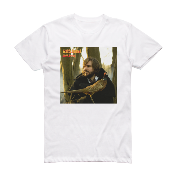 Matt Berry Witchazel Album Cover T-Shirt White
