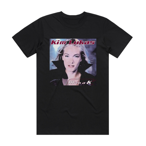 Kim Lukas With A K Album Cover T-Shirt Black