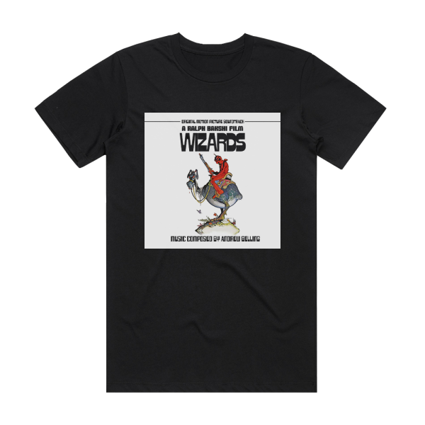 Andrew Belling Wizards Album Cover T-Shirt Black