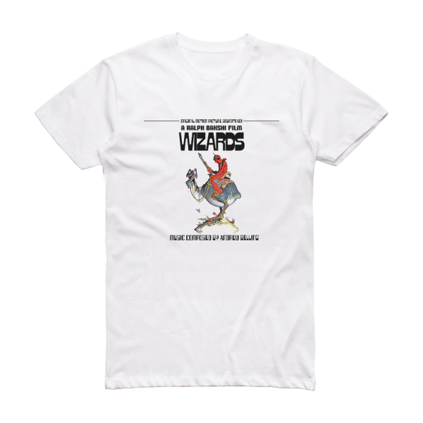 Andrew Belling Wizards Album Cover T-Shirt White
