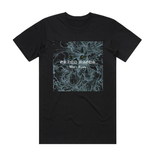 Grand Magus Wolfs Return Album Cover T-Shirt Black