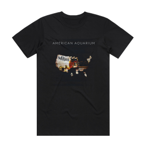 American Aquarium Wolves Album Cover T-Shirt Black