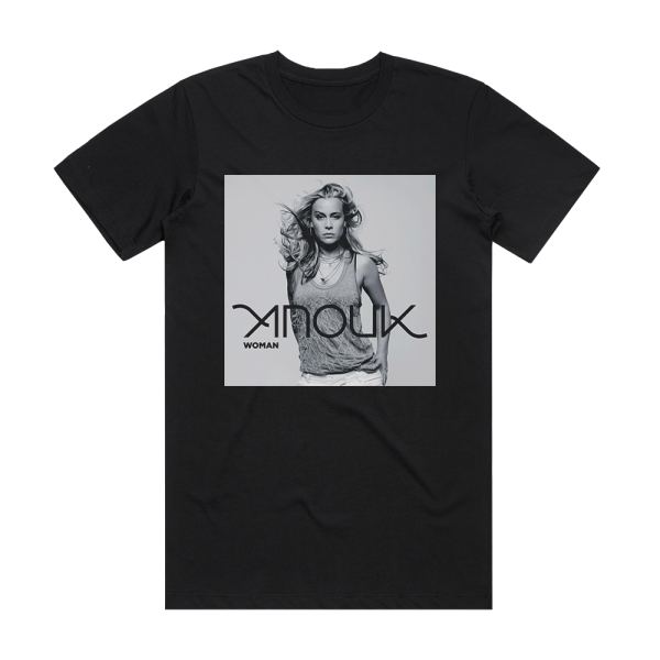 Anouk Woman Album Cover T-Shirt Black