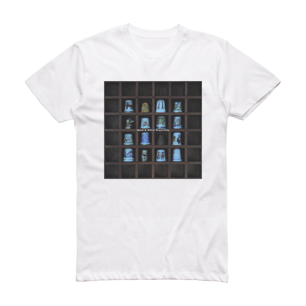 Iron and Wine Woman King Album Cover T-Shirt White