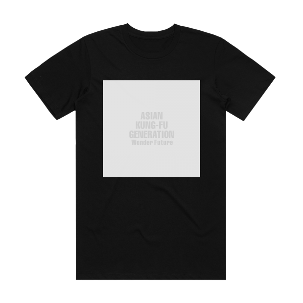 ASIAN KUNG-FU GENERATION Wonder Future Album Cover T-Shirt Black