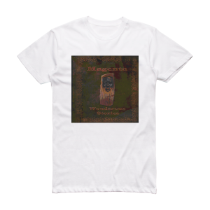 Magenta Wonderous Stories Album Cover T-Shirt White