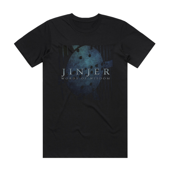 Jinjer Words Of Wisdom Album Cover T-Shirt Black