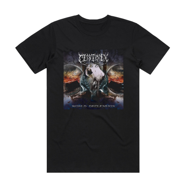 Centinex World Declension Album Cover T-Shirt Black