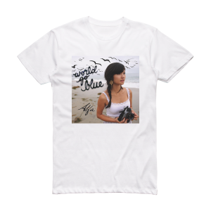 Alfa World Go Blue Album Cover T-Shirt White