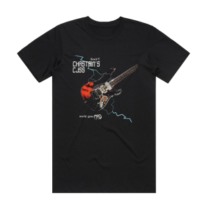 CJSS World Gone Mad Album Cover T-Shirt Black