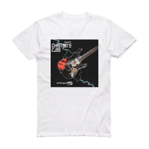 CJSS World Gone Mad Album Cover T-Shirt White