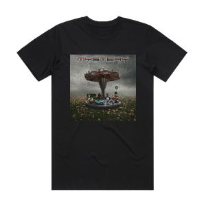 Mystery World Is A Game Album Cover T-Shirt Black