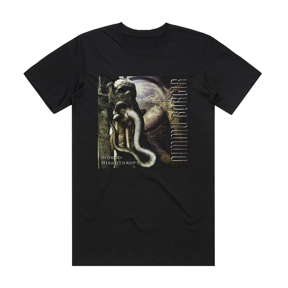 Dimmu Borgir World Misanthropy Album Cover T-Shirt Black – ALBUM COVER ...
