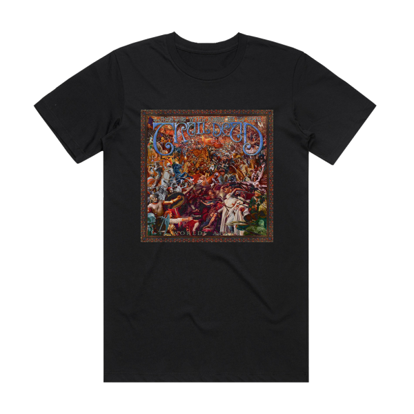 And You Will Know Us by the Trail of Dead Worlds Apart 1 Album Cover T-Shirt Black