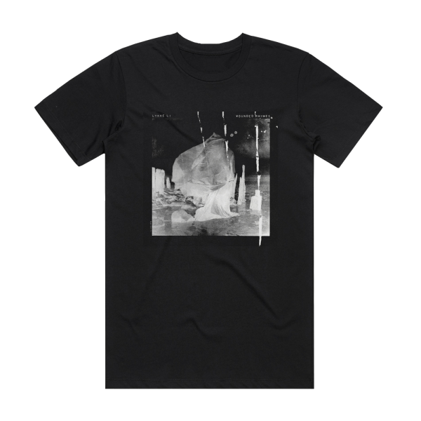 Lykke Li Wounded Rhymes Album Cover T-Shirt Black