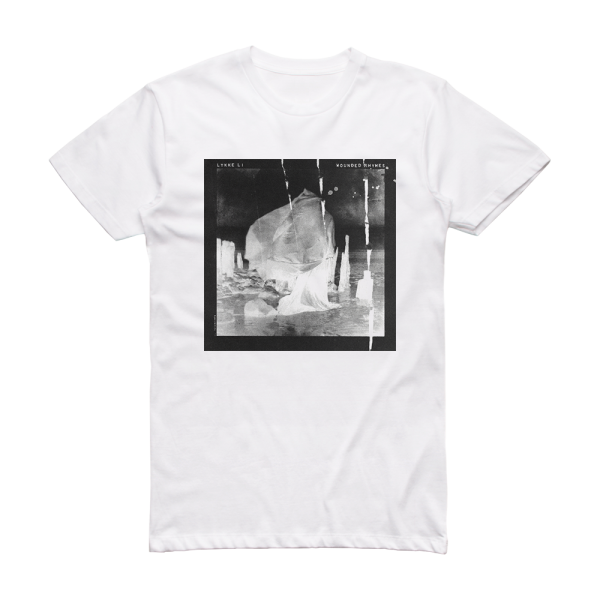 Lykke Li Wounded Rhymes Album Cover T-Shirt White