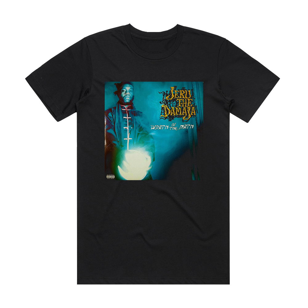 Jeru the Damaja Wrath Of The Math Album Cover T-Shirt Black