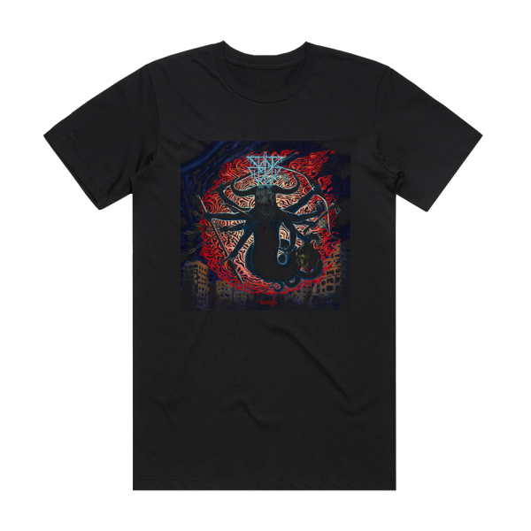 Badr Vogu Wroth Album Cover T-Shirt Black