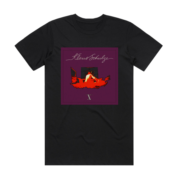 Klaus Schulze X Album Cover T-Shirt Black