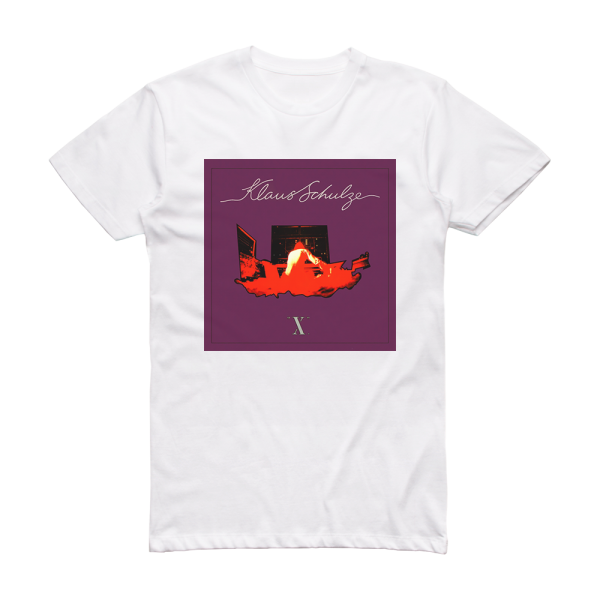 Klaus Schulze X Album Cover T-Shirt White