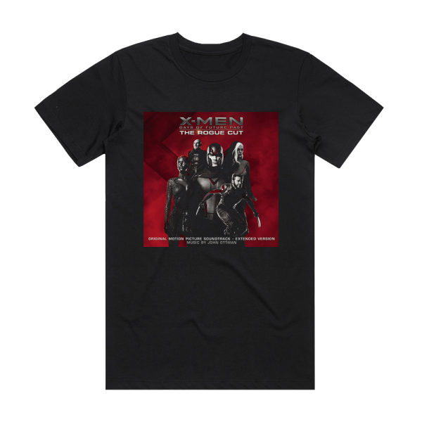 John Ottman X Men Days Of Future Past 2 Album Cover T-Shirt Black