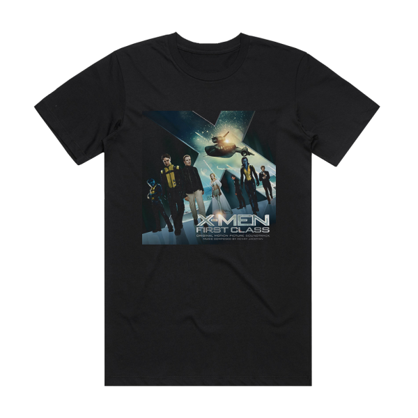 Henry Jackman X Men First Class Album Cover T-Shirt Black