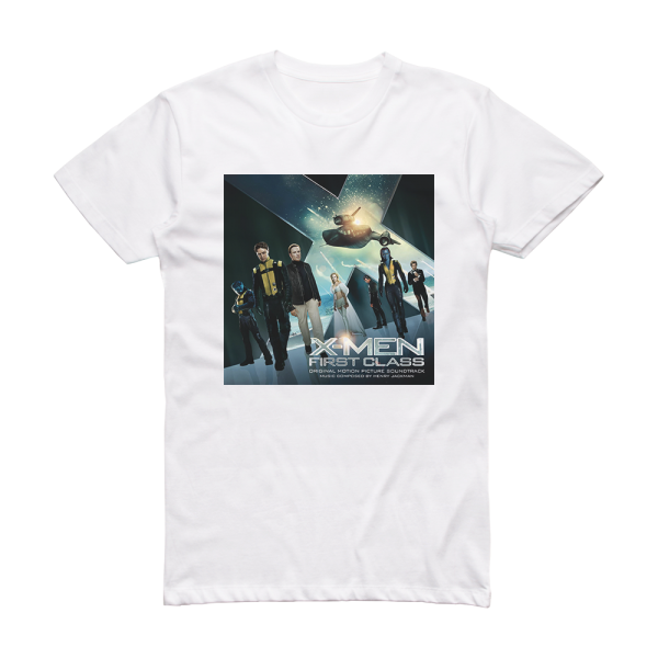 Henry Jackman X Men First Class Album Cover T-Shirt White