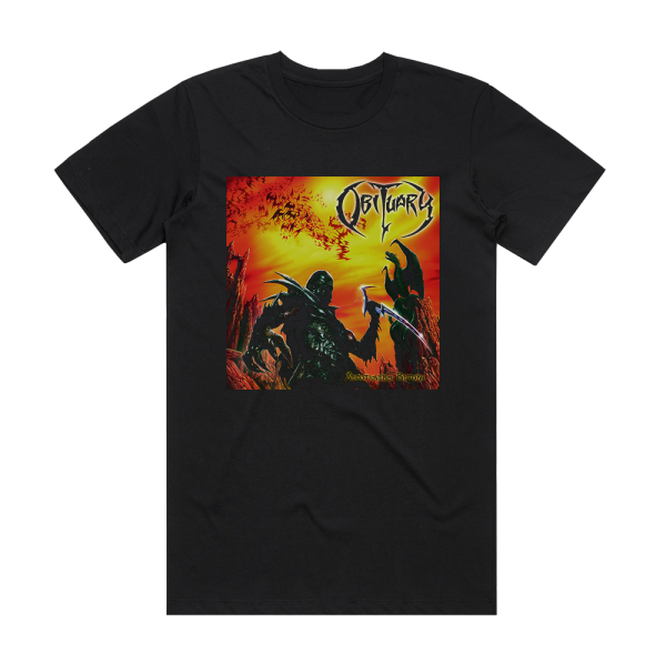 Obituary Xecutioners Return Album Cover T-Shirt Black