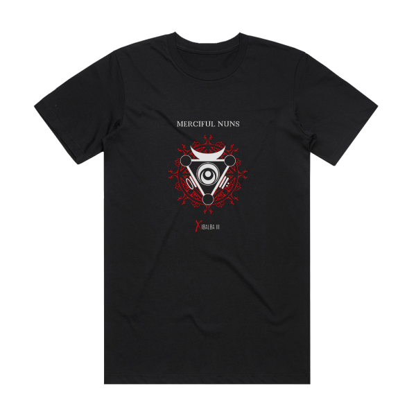 Merciful Nuns Xibalba Iii Album Cover T-Shirt Black