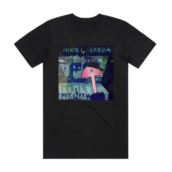 Mikel Laboa Xoriek Album Cover T-Shirt Black