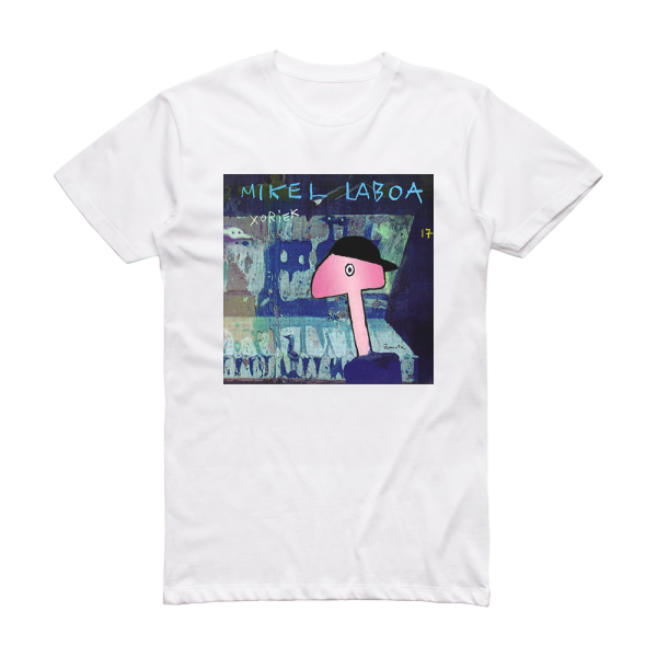 Mikel Laboa Xoriek Album Cover T-Shirt White