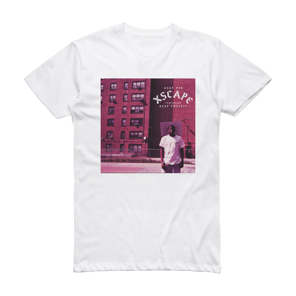 ASAP Mob Xscape Album Cover T-Shirt White