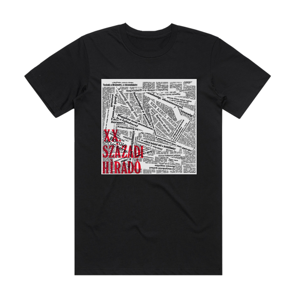 Bikini Xx Szzadi Hrad Album Cover T-Shirt Black