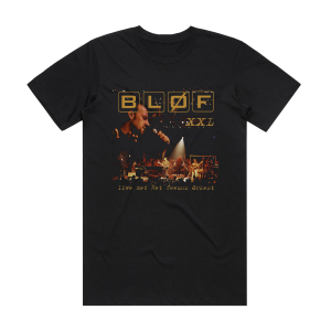 BLØF Xxl Live Met Het Zeeuws Orkest Album Cover T-Shirt Black