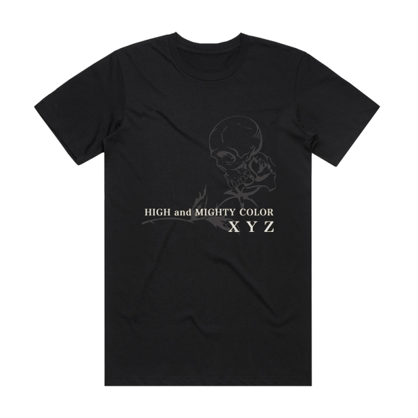 HIGH and MIGHTY COLOR Xyz Album Cover T-Shirt Black