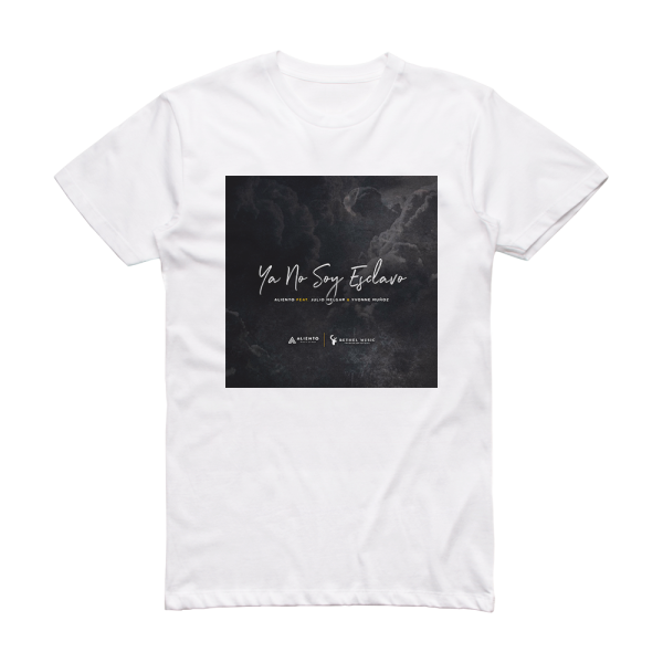Aliento Ya No Soy Esclavo Album Cover T-Shirt White