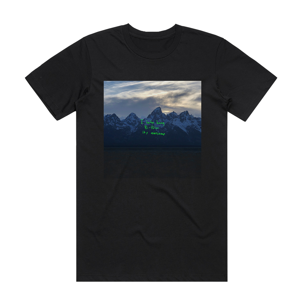 Kanye West Ye Album Cover T-Shirt Black – ALBUM COVER T-SHIRTS