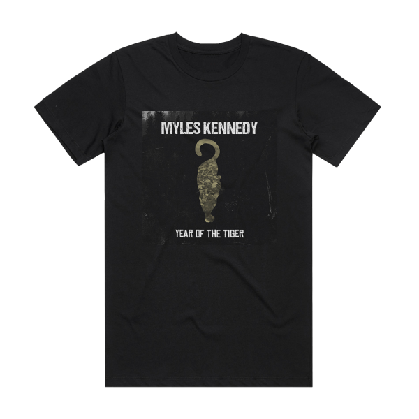 Myles Kennedy Year Of The Tiger Album Cover T-Shirt Black