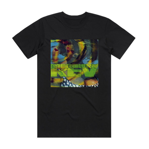 Mercury Rev Yerself Is Steam Album Cover T-Shirt Black