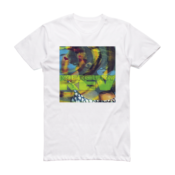 Mercury Rev Yerself Is Steam Album Cover T-Shirt White