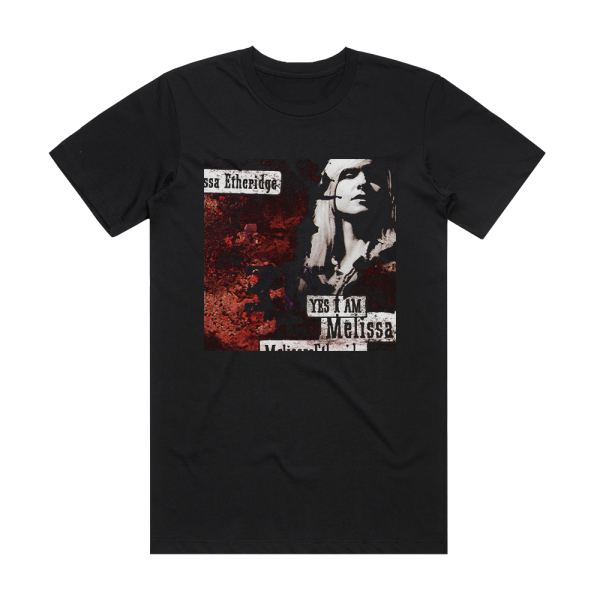 Melissa Etheridge Yes I Am Album Cover T-Shirt Black