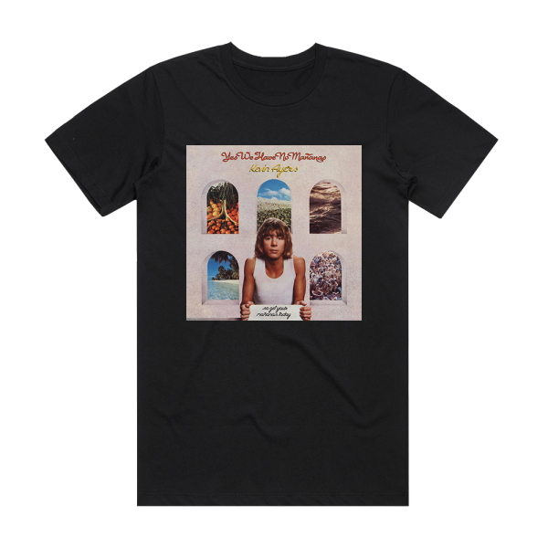 Kevin Ayers Yes We Have No Maanas So Get Your Maanas Today Album Cover T-Shirt Black