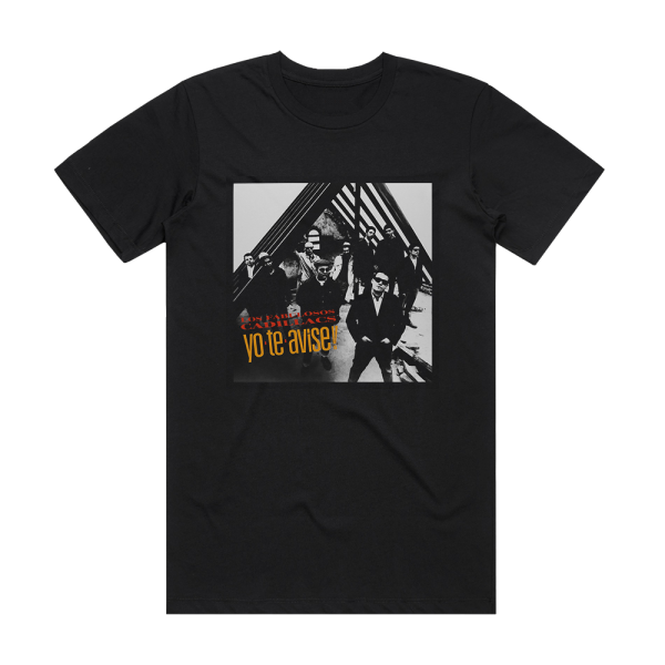 Los Fabulosos Cadillacs Yo Te Avis Album Cover T-Shirt Black