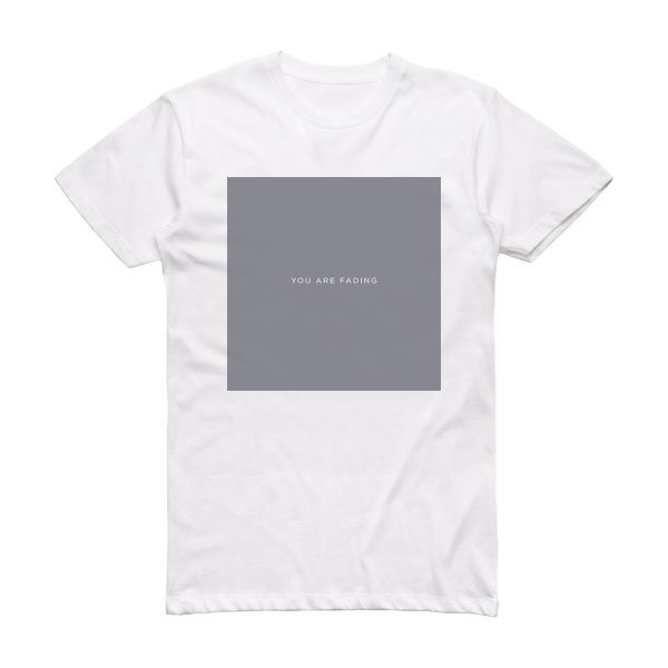 Editors You Are Fading Album Cover T-Shirt White