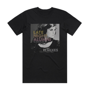 Late Night Alumni You Can Be The One 1 Album Cover T-Shirt Black