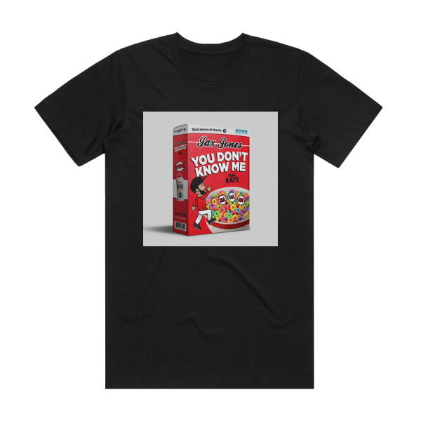 Jax Jones You Dont Know Me Album Cover T-Shirt Black