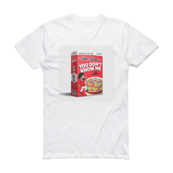 Jax Jones You Dont Know Me Album Cover T-Shirt White